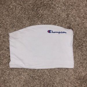 White Champion Tube top